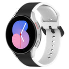 Two-color Silicone Watch Band, For Samsung Galaxy Watch5 40mm / 44mm - DealBuddy