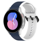 Two-color Silicone Watch Band, For Samsung Galaxy Watch5 40mm / 44mm - DealBuddy