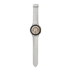 Silver Buckle / White