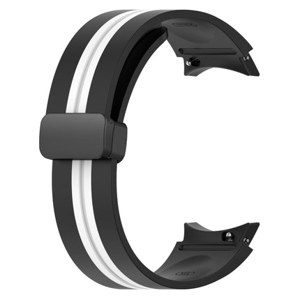 Two-color Stripe Silicone Watch Band, For Samsung Galaxy Watch5 Pro - DealBuddy