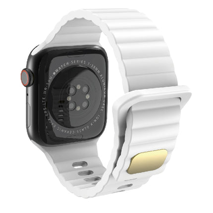 Breathable Skin-friendly Silicone For Apple Watch, Ultra 49mm / Series 8&7 45mm / SE   2&6&SE&5&4 44mm / 3&2&1 42mm, Series 8&7 41mm / SE 2&6&SE&5&4 40mm /   3&2&1 38mm - DealBuddy