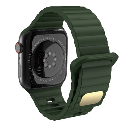 Breathable Skin-friendly Silicone For Apple Watch, Ultra 49mm / Series 8&7 45mm / SE   2&6&SE&5&4 44mm / 3&2&1 42mm, Series 8&7 41mm / SE 2&6&SE&5&4 40mm /   3&2&1 38mm - DealBuddy