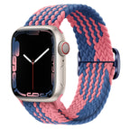 For Apple Watch Ultra 49mm / Series 8&7 45mm / SE 2&6&SE&5&4 44mm / 3&2&1 42mm / Blue Pink