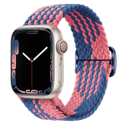Buckle Nylon Braided Watch Band, For Apple Watch Ultra 49mm / Series 8&7 45mm / SE 2&6&SE&5&4 44mm / 3&2&1 42mm - DealBuddy