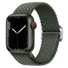 Buckle Nylon Braided Watch Band, For Apple Watch Ultra 49mm / Series 8&7 45mm / SE 2&6&SE&5&4 44mm / 3&2&1 42mm - DealBuddy