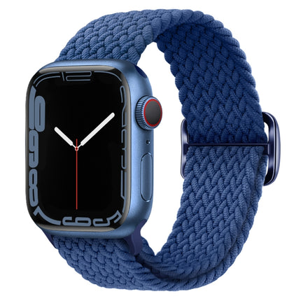 Buckle Nylon Braided Watch Band, For Apple Watch Ultra 49mm / Series 8&7 45mm / SE 2&6&SE&5&4 44mm / 3&2&1 42mm - DealBuddy