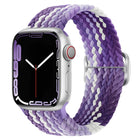 Buckle Nylon Braided Watch Band, For Apple Watch Ultra 49mm / Series 8&7 45mm / SE 2&6&SE&5&4 44mm / 3&2&1 42mm - DealBuddy