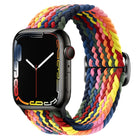 Buckle Nylon Braided Watch Band, For Apple Watch Ultra 49mm / Series 8&7 45mm / SE 2&6&SE&5&4 44mm / 3&2&1 42mm - DealBuddy