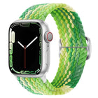 Buckle Nylon Braided Watch Band, For Apple Watch Ultra 49mm / Series 8&7 45mm / SE 2&6&SE&5&4 44mm / 3&2&1 42mm - DealBuddy