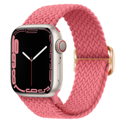 Buckle Nylon Braided Watch Band, For Apple Watch Ultra 49mm / Series 8&7 45mm / SE 2&6&SE&5&4 44mm / 3&2&1 42mm - DealBuddy
