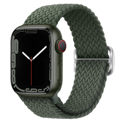 Buckle Nylon Braided Watch Band, For Apple Watch Series 8&7 41mm / SE 2&6&SE&5&4 40mm / 3&2&1 38mm, For Apple Watch Series 8&7 41mm / SE 2 - DealBuddy