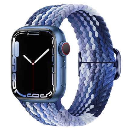 Buckle Nylon Braided Watch Band, For Apple Watch Series 8&7 41mm / SE 2&6&SE&5&4 40mm / 3&2&1 38mm, For Apple Watch Series 8&7 41mm / SE 2 - DealBuddy
