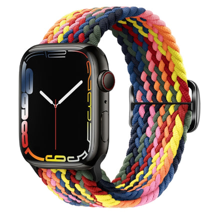 Buckle Nylon Braided Watch Band, For Apple Watch Series 8&7 41mm / SE 2&6&SE&5&4 40mm / 3&2&1 38mm, For Apple Watch Series 8&7 41mm / SE 2 - DealBuddy
