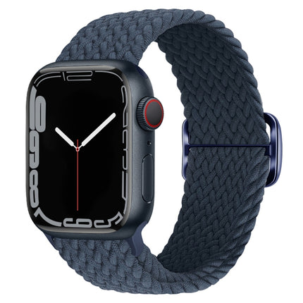 Buckle Nylon Braided Watch Band, For Apple Watch Series 8&7 41mm / SE 2&6&SE&5&4 40mm / 3&2&1 38mm, For Apple Watch Series 8&7 41mm / SE 2 - DealBuddy