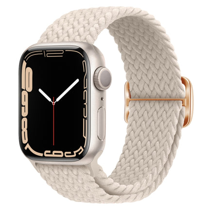Buckle Nylon Braided Watch Band, For Apple Watch Series 8&7 41mm / SE 2&6&SE&5&4 40mm / 3&2&1 38mm, For Apple Watch Series 8&7 41mm / SE 2 - DealBuddy