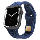 English Letters Silicone Watch Band, For Apple Watch Ultra 49mm / Series 8&7 45mm / SE 2&6&SE&5&4 44mm / 3&2&1 42mm, For Apple Watch Series 8&7 41mm / SE 2&6&SE&5&4 40mm / 3&2&1 38mm - DealBuddy