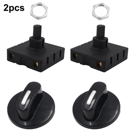 4 Gear 3 Speed Rotary Switch Fan Heater Speed Selector, Type A 2 Pair, Type B 2 Pair - DealBuddy