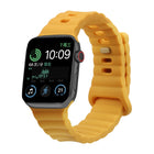 Reverse Buckle Silicone Watch Band, For Apple Watch Ultra 49mm / Series 8&7 45mm / SE 2&6&SE&5&4 44mm / 3&2&1 42mm, For Apple Watch Series 8&7 41mm / SE 2&6&SE&5&4 40mm / 3&2&1 38mm - DealBuddy