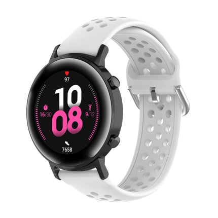20mm Clasp Solid Color Sport Wrist Strap Watchband, For Huawei Watch GT2 42MM, For Galaxy Watch Active2 / Active - DealBuddy