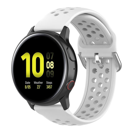 20mm Clasp Solid Color Sport Wrist Strap Watchband, For Huawei Watch GT2 42MM, For Galaxy Watch Active2 / Active - DealBuddy