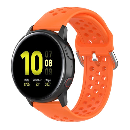 20mm Clasp Solid Color Sport Wrist Strap Watchband, For Huawei Watch GT2 42MM, For Galaxy Watch Active2 / Active - DealBuddy