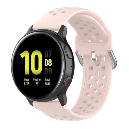 20mm Clasp Solid Color Sport Wrist Strap Watchband, For Huawei Watch GT2 42MM, For Galaxy Watch Active2 / Active - DealBuddy