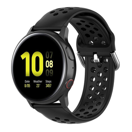 20mm Clasp Solid Color Sport Wrist Strap Watchband, For Huawei Watch GT2 42MM, For Galaxy Watch Active2 / Active - DealBuddy