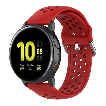 20mm Clasp Solid Color Sport Wrist Strap Watchband, For Huawei Watch GT2 42MM, For Galaxy Watch Active2 / Active - DealBuddy