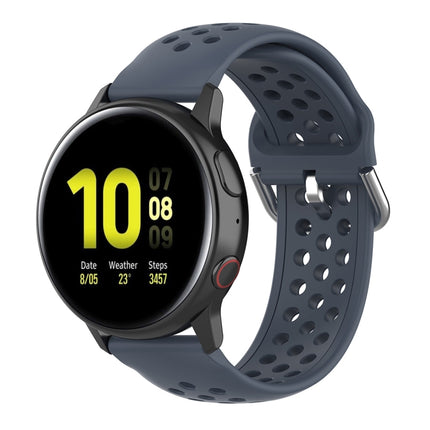 20mm Clasp Solid Color Sport Wrist Strap Watchband