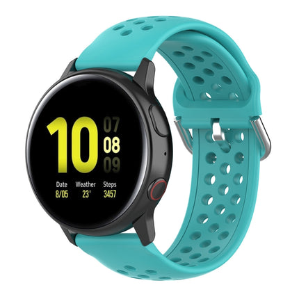 20mm Clasp Solid Color Sport Wrist Strap Watchband