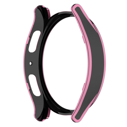 Hanging Sculpture Two-color Protective Watch Case with Tempered Glass Film, For Samsung Galaxy Watch5 Pro 45mm, For Samsung Galaxy Watch5 40mm, For Samsung Galaxy Watch5 44mm, For Samsung Galaxy Watch4 40mm, For Samsung Galaxy Watch4 44mm - DealBuddy