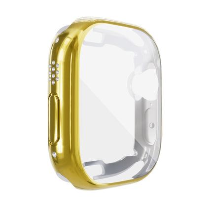 All-inclusive Plating TPU Shockproof Case, For Apple Watch 9 / 8 / 7 45mm, For Apple Watch 8 / 7 45mm, For Apple Watch 9 / 8 / 7 41mm - DealBuddy