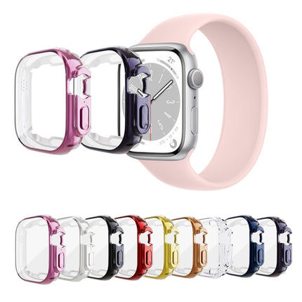 All-inclusive Plating TPU Shockproof Case, For Apple Watch 9 / 8 / 7 45mm, For Apple Watch 8 / 7 45mm, For Apple Watch 9 / 8 / 7 41mm - DealBuddy