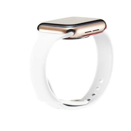 Thin Silicone Replacement Wrist Strap Watchband, For Apple Watch 5/4 44mm & 3/2/1 42mm, For Apple Watch 5/4 40mm & 3/2/1 38mm - DealBuddy