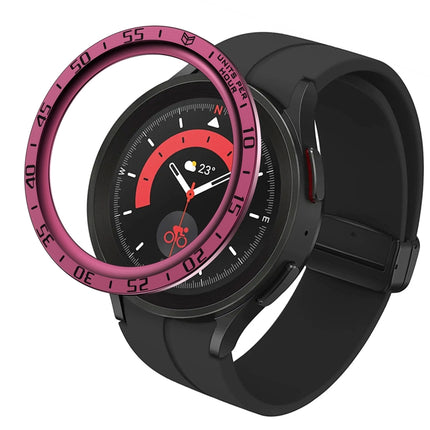 Dial Steel Protective Frame, For Samsung Galaxy Watch5 Pro 45mm A Style, For Samsung Galaxy Watch5 Pro 45mm E Style - DealBuddy
