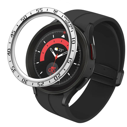 Dial Steel Protective Frame, For Samsung Galaxy Watch5 Pro 45mm A Style, For Samsung Galaxy Watch5 Pro 45mm E Style - DealBuddy