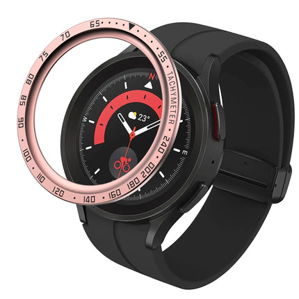 Dial Steel Protective Frame, For Samsung Galaxy Watch5 Pro 45mm A Style, For Samsung Galaxy Watch5 Pro 45mm E Style - DealBuddy