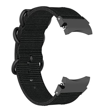For Samsung Galaxy Watch4 / Watch4 Classic / Watch5 / Watch5 Pro Nylon Three-ring Watch Band - DealBuddy