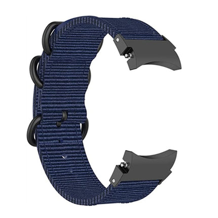 For Samsung Galaxy Watch4 / Watch4 Classic / Watch5 / Watch5 Pro Nylon Three-ring Watch Band - DealBuddy