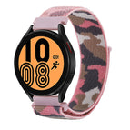 For Samsung Galaxy Watch5 40mm/44mm / Watch5 Pro / Pink Camouflage