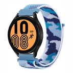 For Samsung Galaxy Watch5 40mm/44mm / Watch5 Pro / Blue Camouflage