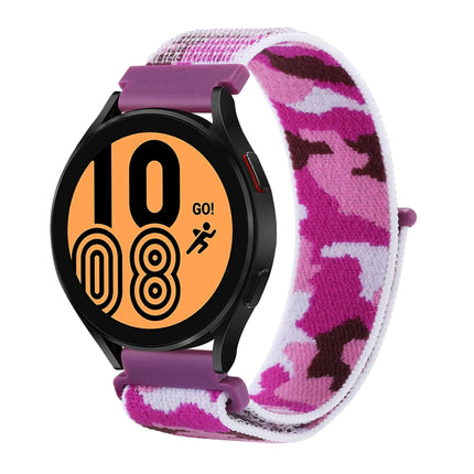 Camo Nylon Loop Watch Band