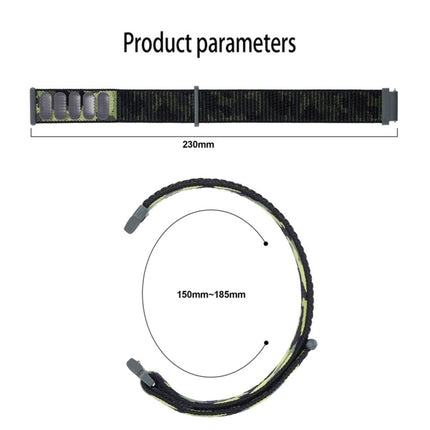 Camo Nylon Loop Watch Band
