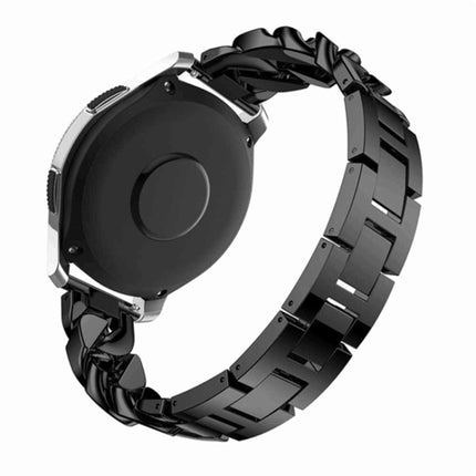 Row Diamonds Denim Chain Watch Band