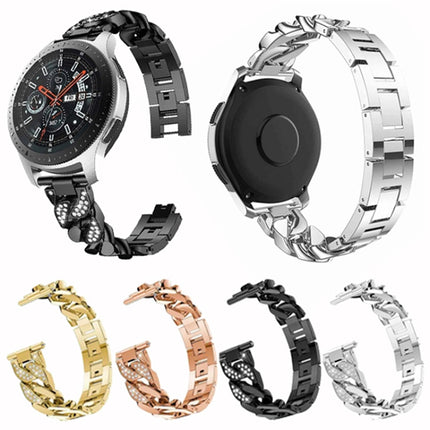 Row Diamonds Denim Chain Watch Band, For Samsung Galaxy Watch5 40mm/44mm / Watch5 Pro - DealBuddy
