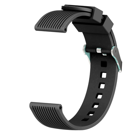 20mm Vertical Grain Silicone Watch Band, For Samsung Galaxy Watch5 40mm/44mm / Watch5 Pro - DealBuddy