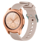 20mm Vertical Grain Silicone Watch Band, For Samsung Galaxy Watch5 40mm/44mm / Watch5 Pro - DealBuddy