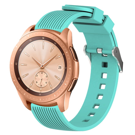 20mm Vertical Grain Silicone Watch Band