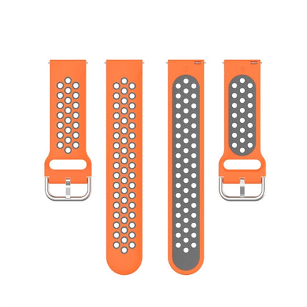 20mm Clasp Two Color Sport Wrist Strap Watchband, For Huawei Watch GT2 42MM, For Galaxy Watch Active2 / Active - DealBuddy