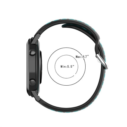 20mm Clasp Two Color Sport Wrist Strap Watchband, For Huawei Watch GT2 42MM, For Galaxy Watch Active2 / Active - DealBuddy